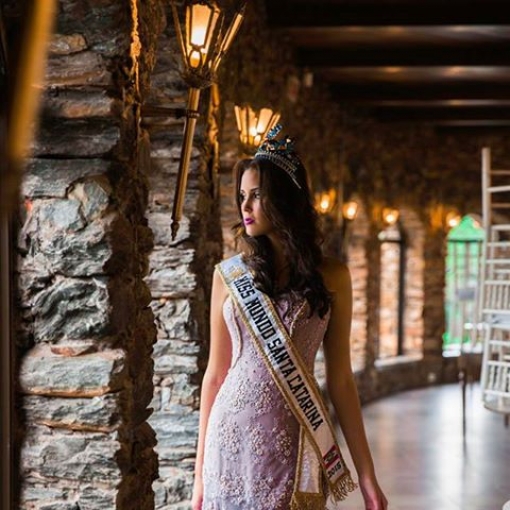 Miss Mundo Santa Catarina no Castelo!